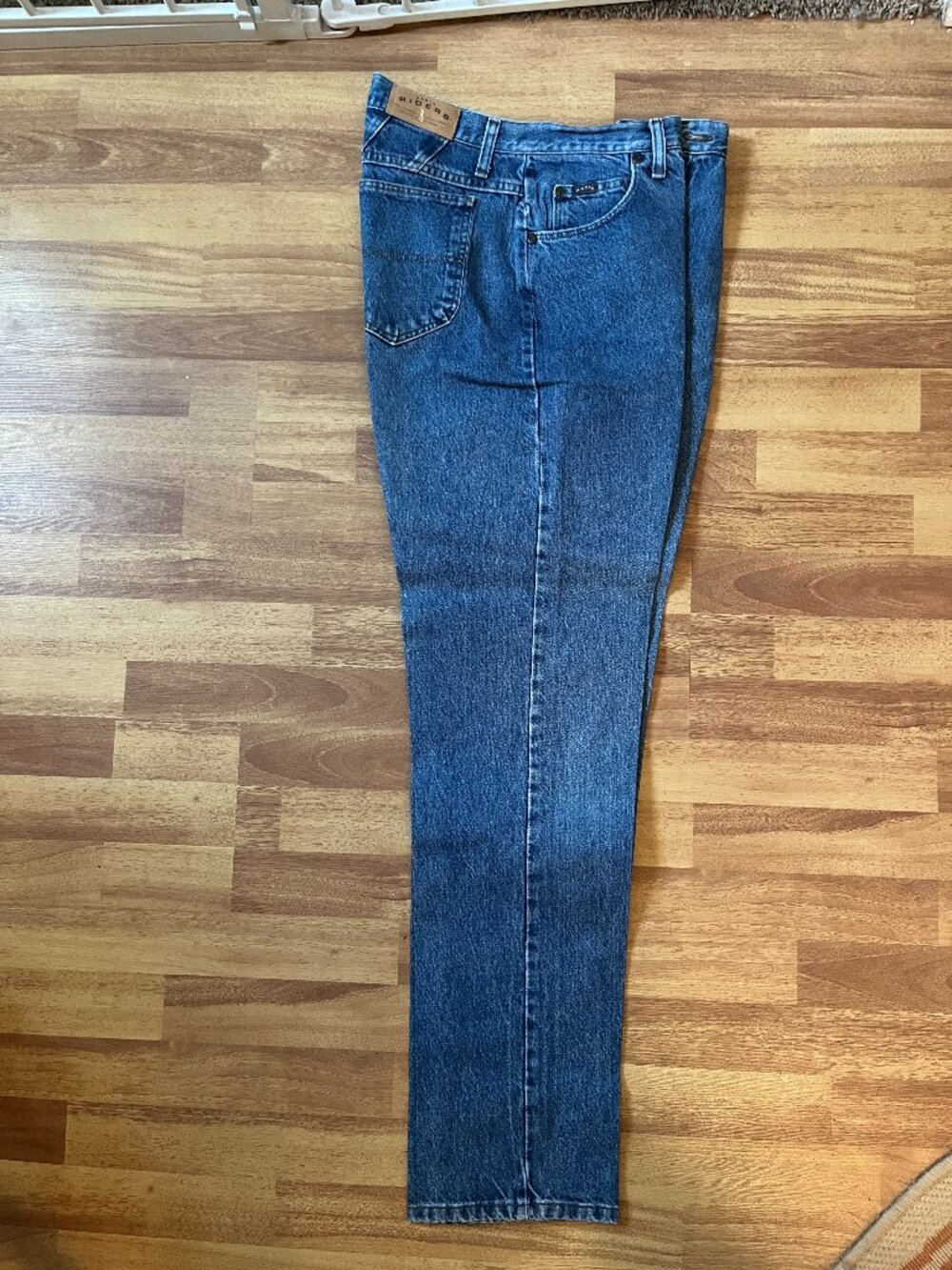 Rider Jeans - Woman's Medium Wash Denim Jeans, Size 10L